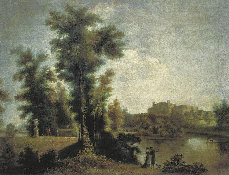 View of the Gatchina palace and park, Semyon Shchedrin
